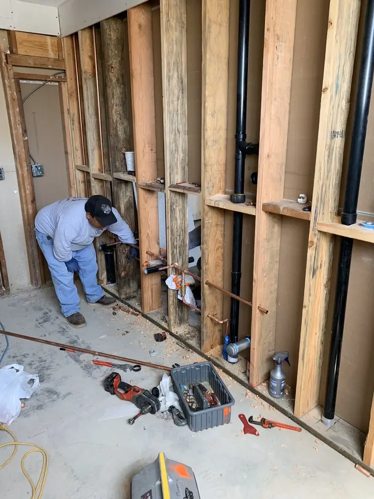 Commercial rough-in plumbing for Commercial Plumbing in Orchard Heights